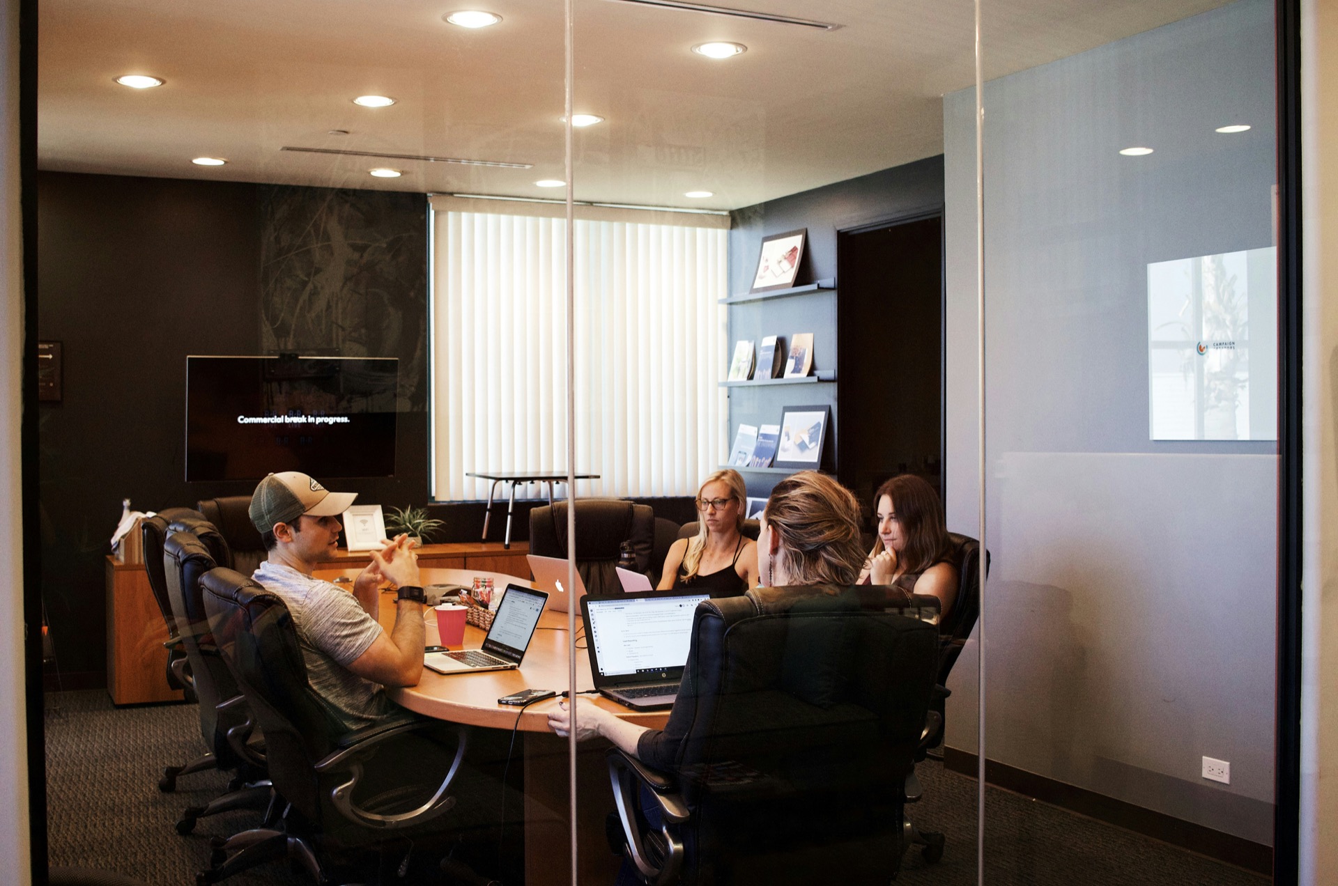 Teammeeting – Zusammenarbeit und Projektplanung